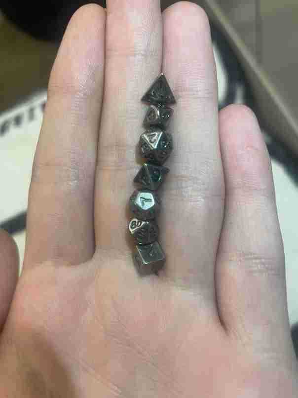 Super Mini 6mm Metal Dice Suit