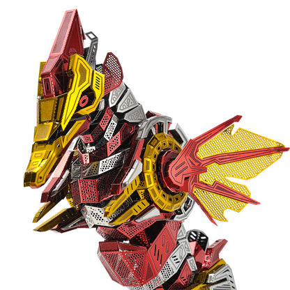 Dragon Sense Microworld Sea Horseman DIY Creative Gift Toy Metal Puzzle Toy