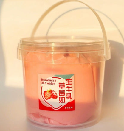 Super Large Bucket Of Fake Water Thick Non-stick Crystal Mud