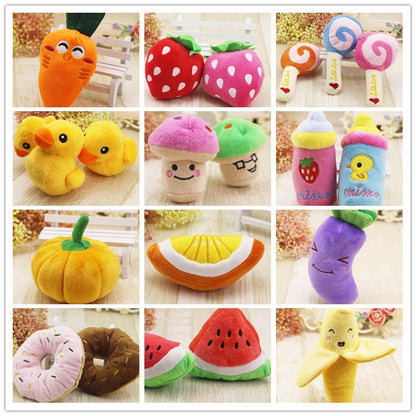 Vocal Fruit Plush Toy