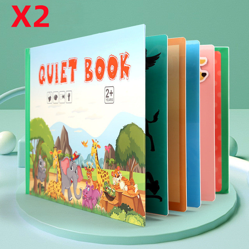 Children's Educational Wooden Books To Read