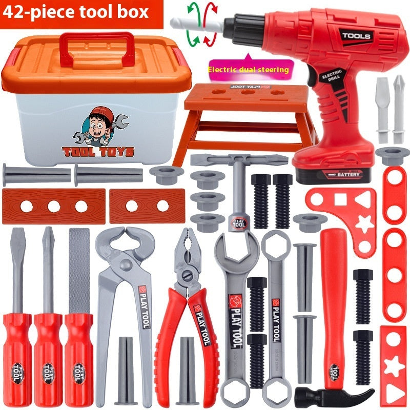 Screwdriver Electric Drill Electric Saw Maintenance Simulation Toy