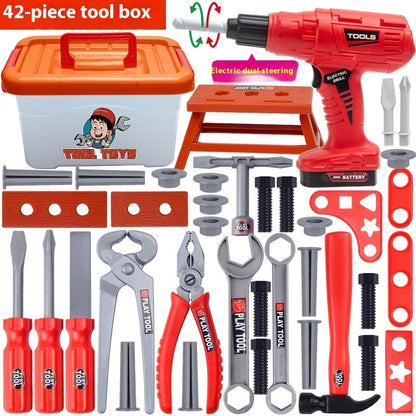 Screwdriver Electric Drill Electric Saw Maintenance Simulation Toy