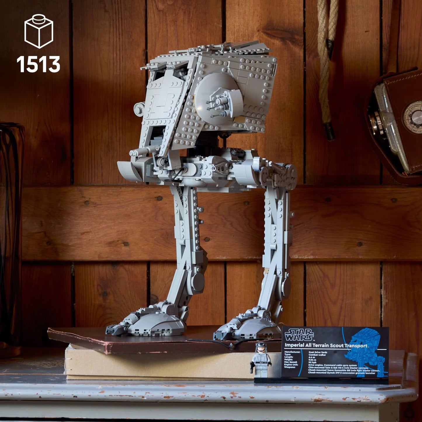 Star Wars AT-ST Walker Building Set, 513 Pc.