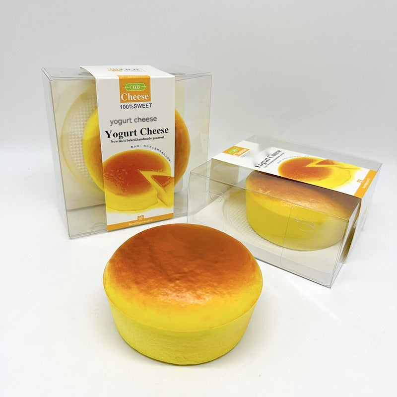 Simulation Butter Same Style Bread Slow Rebound Super Soft Cake Squeezing Toy Decompression Toy