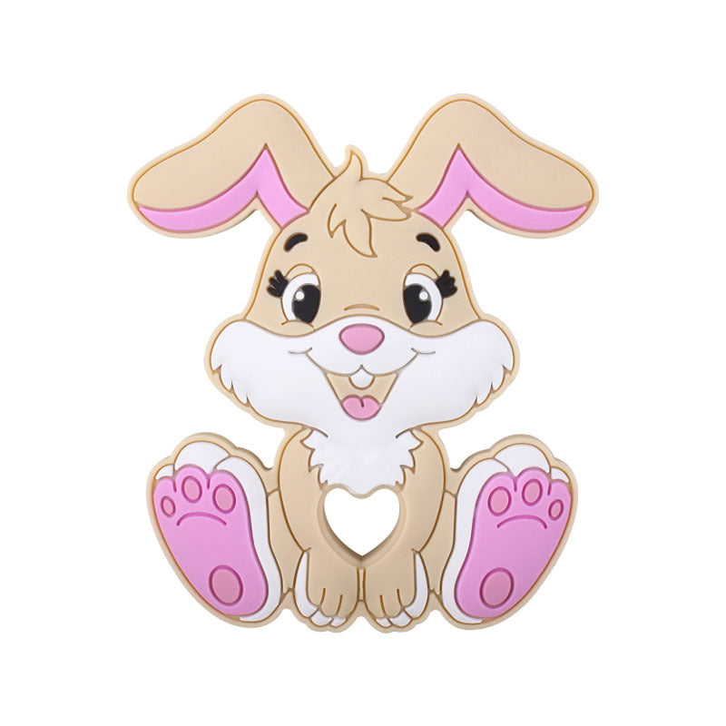 Creative DIY Baby Products Koala Panda Rabbit Silicone Toy Teether
