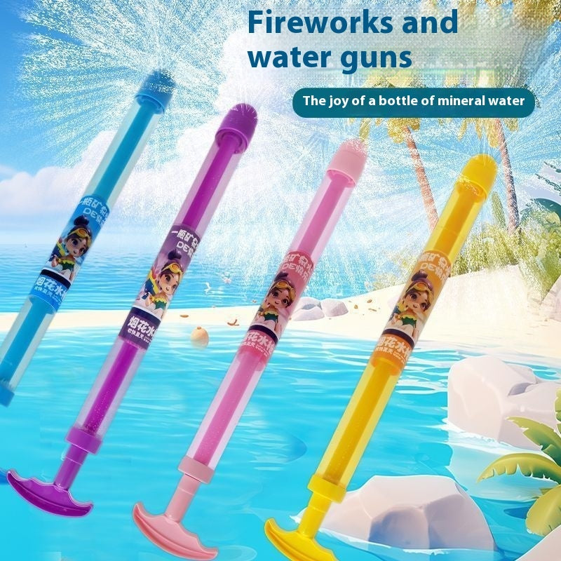 Fireworks Water Gun Children's Toy Pull-out Type - LJ Enterprise