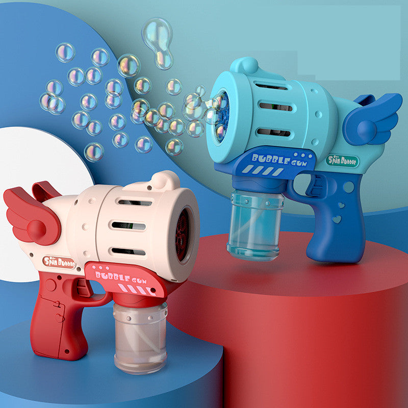 Children's Automatic Bubble Blowing Machine Bubble Liquid Cartoon Toy