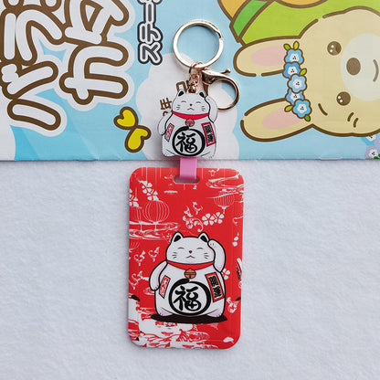 Lucky Cat Tens Of Thousands Of Blessing Certificate Set
