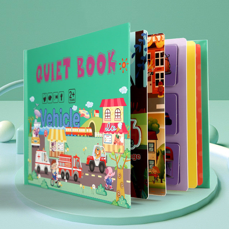 Children's Educational Wooden Books To Read