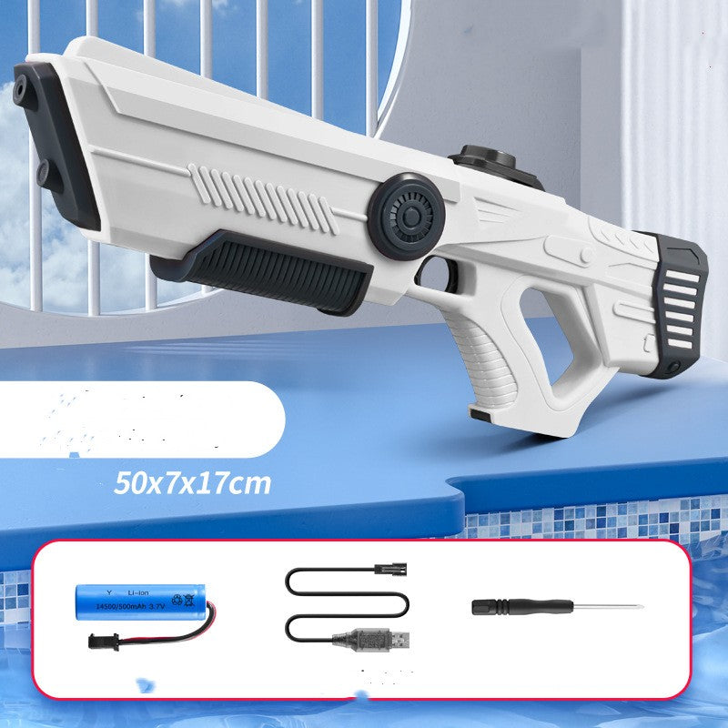 Children's Large Capacity Automatic Water Suction Electric Water Gun - LJ Enterprise