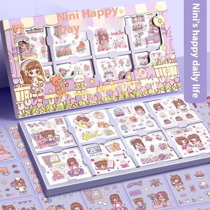 Sticker Goo Card Notebook Post Children's Stickers