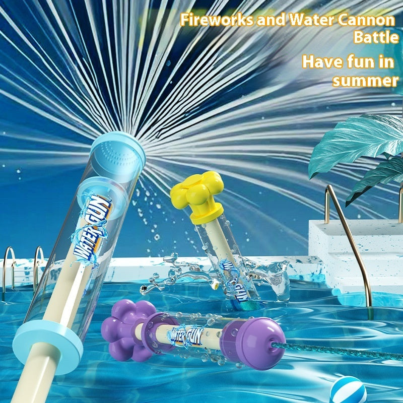 Fireworks Water Gun Pull-out Children's Toy Water Pistols - LJ Enterprise
