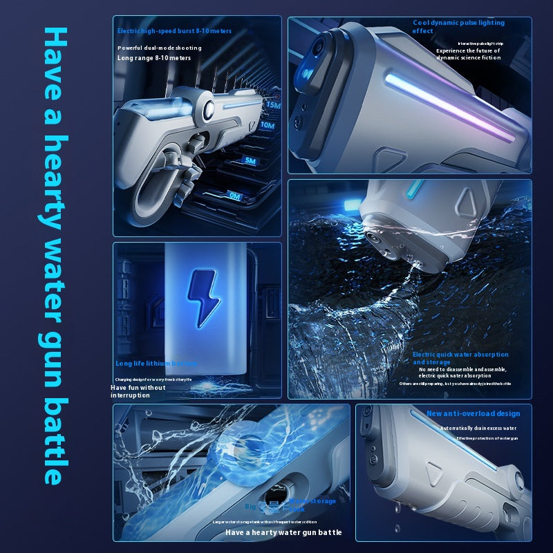 Electric Continuous Water Gun - LJ Enterprise