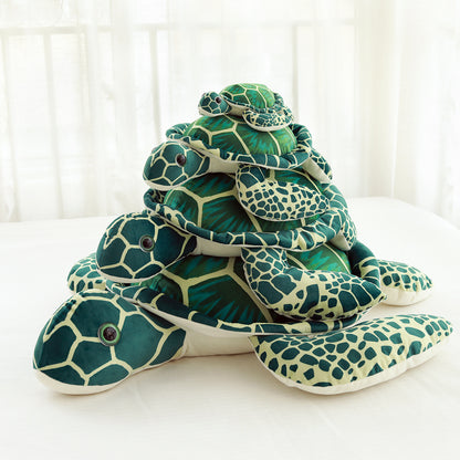 Big-eyed turtle plush toy