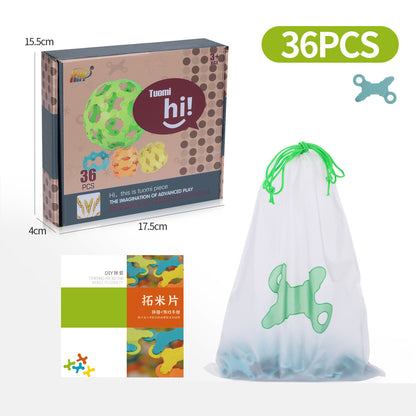 Variety Of Tuo Rice Blocks Puzzle And Insert Toys