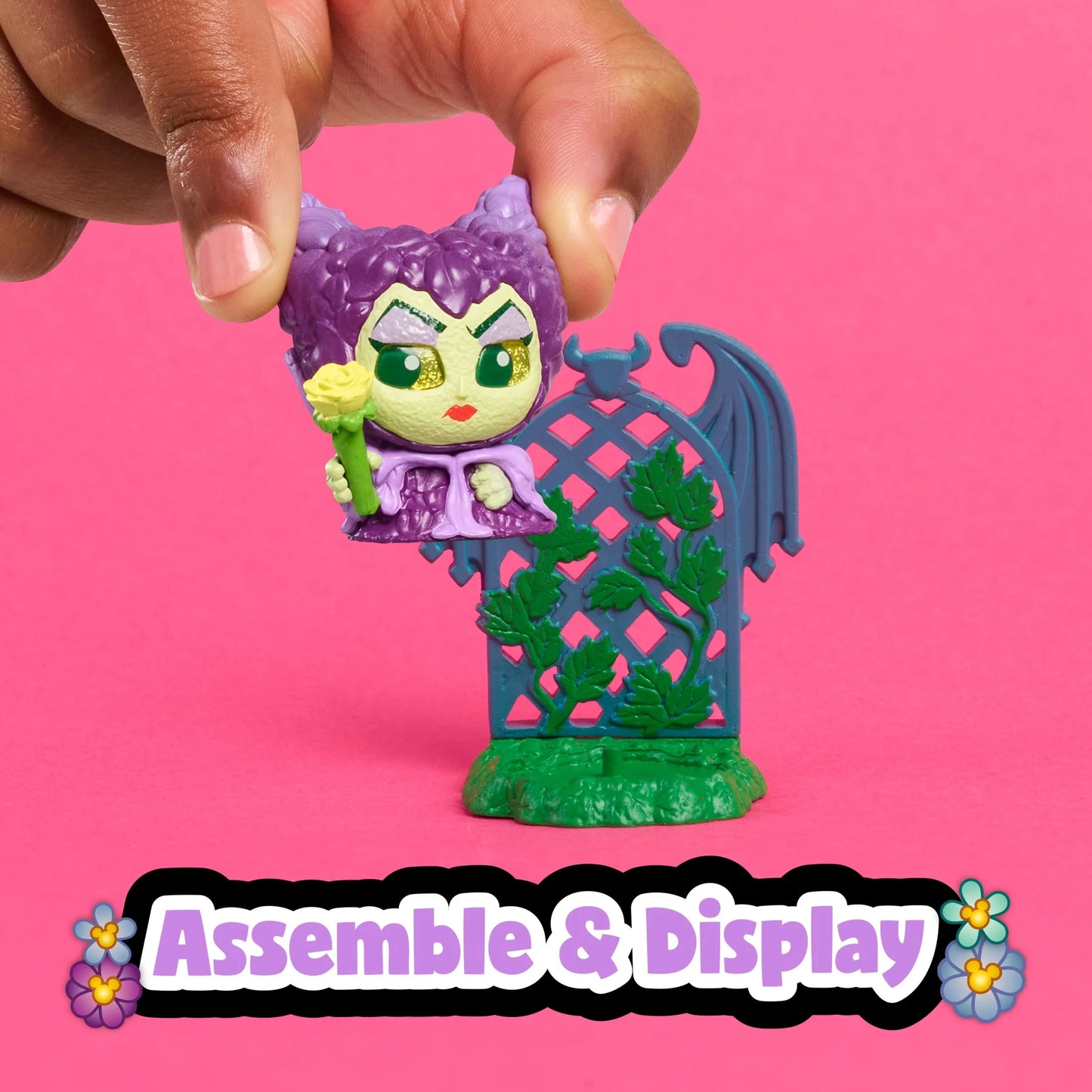 in Full Bloom Multi Peek Series 15 - Mystery Floral Themed Mini Figures, Assemble and Display, Collectible Disney Surprise Toy, for Collectors, Kids Toys for Ages 5 Up