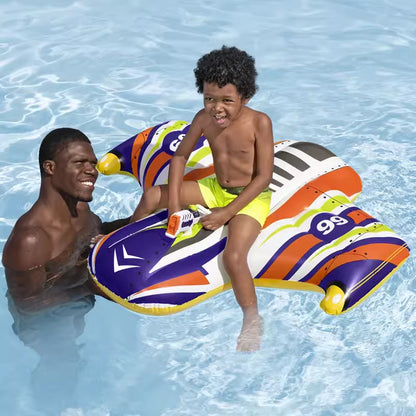 Children Harness Water Gun Inflatable Swimming Ring - LJ Enterprise