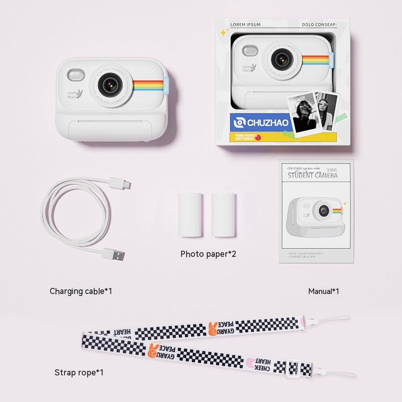 Camera Photo Printable Toy Student Digital Camera Baby Birthday Present