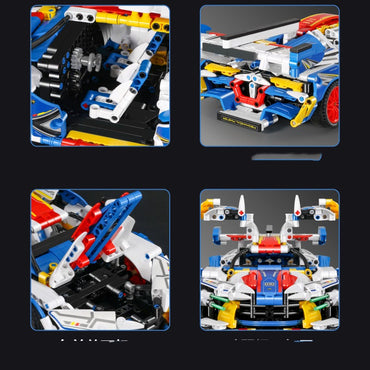 High Difficulty Assembling Remote Control Racing Toy
