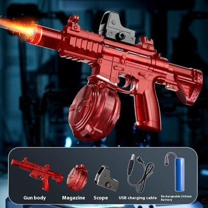 New Ice Mouse Ice Explosion Electric Water Gun Children's High-speed Continuous Hair Linkage Reloading Large Capacity Water Pistols Toy - LJ Enterprise