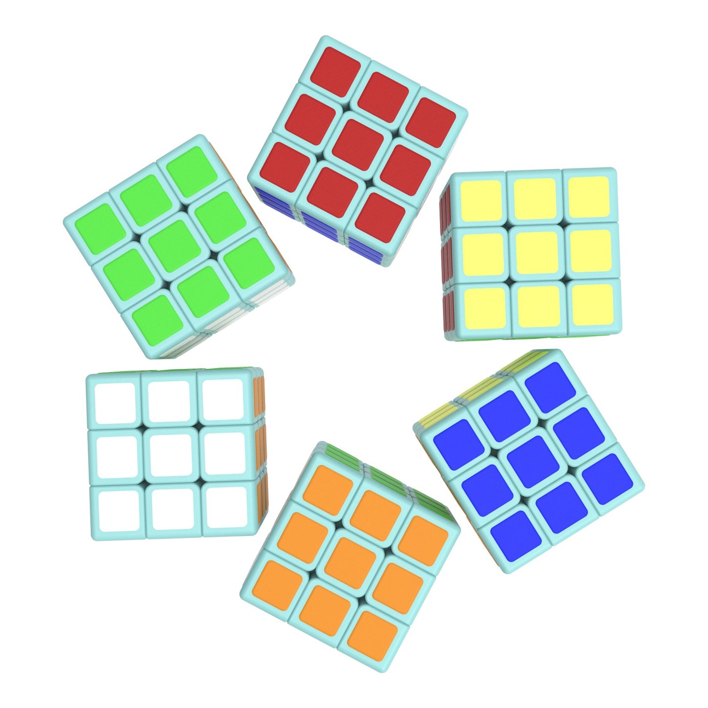 1 Cm Super Mini Third-order Rubik's Cube Educational Toy