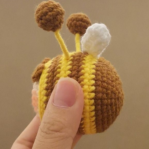 Handmade Crocheted Bee Colonies For Woolen Dolls