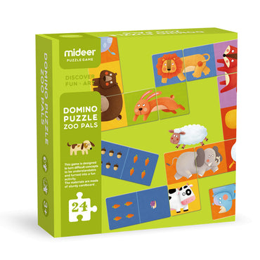 Solitaire Puzzle Flat Animal Head And Tail Matching Toy