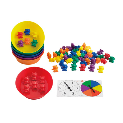 Counting Bears with Matching Bowls - 68Pc Set