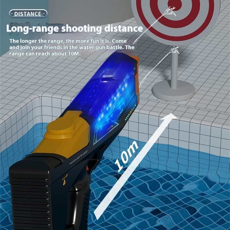 Electric Water Gun Automatic Continuous Laser Large Capacity Water Toy - LJ Enterprise