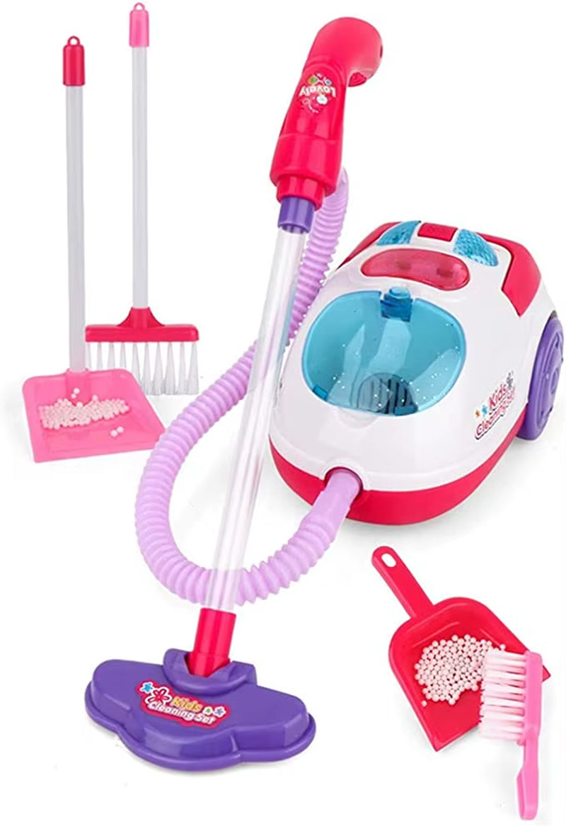 Kids Broom and Cleaning Set Preschool Housekeeping Play Toy Home Cleaning Supplies Skill Development Kids Educational Best Gift