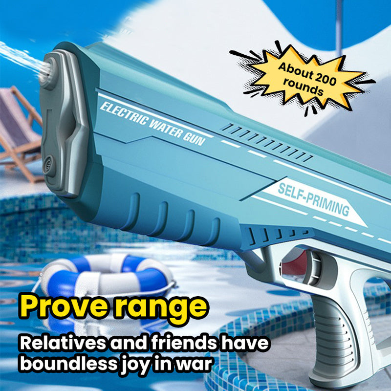 Electric Water Gun Automatic Spraying Toy High-pressure And Ultra Far - LJ Enterprise