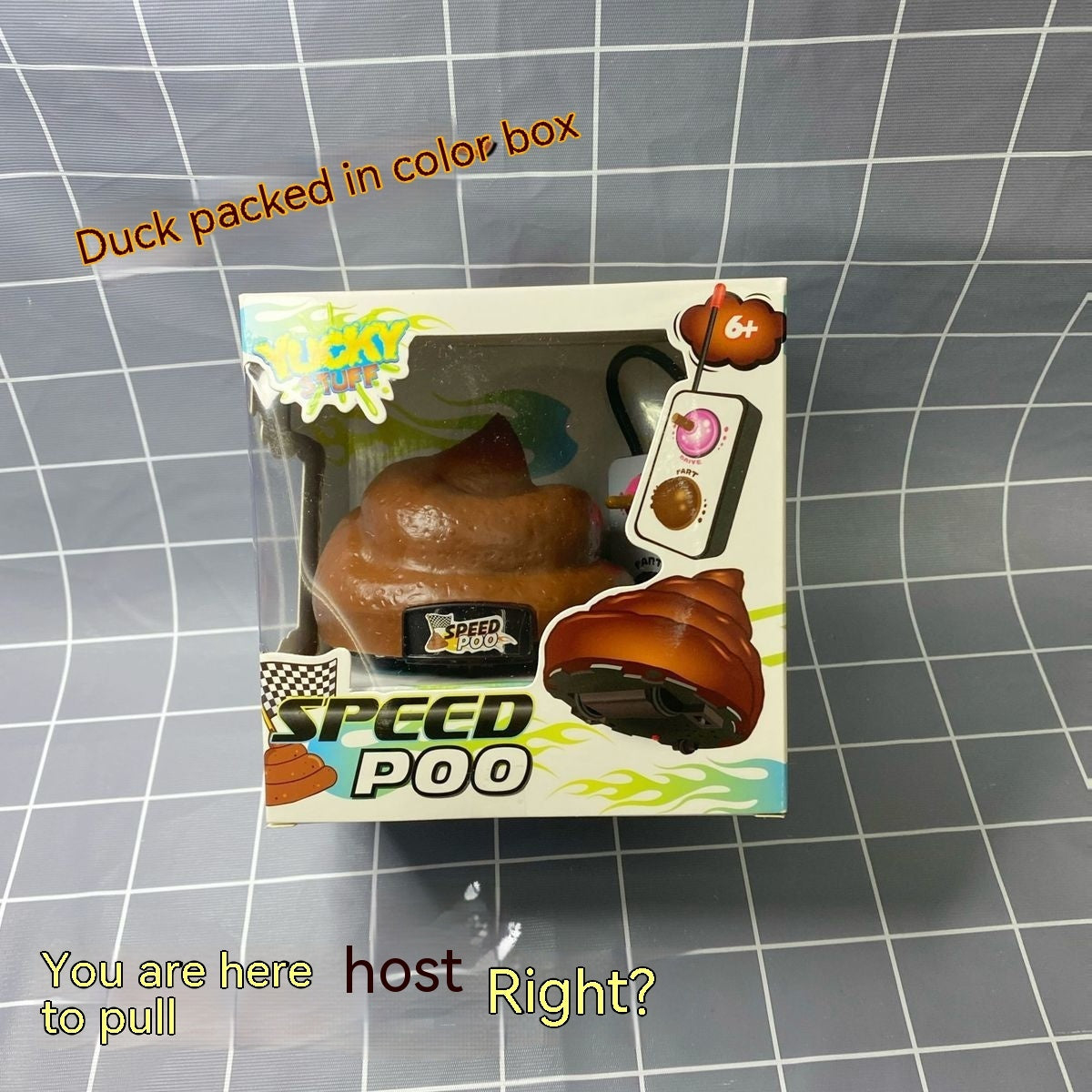 Remote Control Simulation Poop Toy Gift