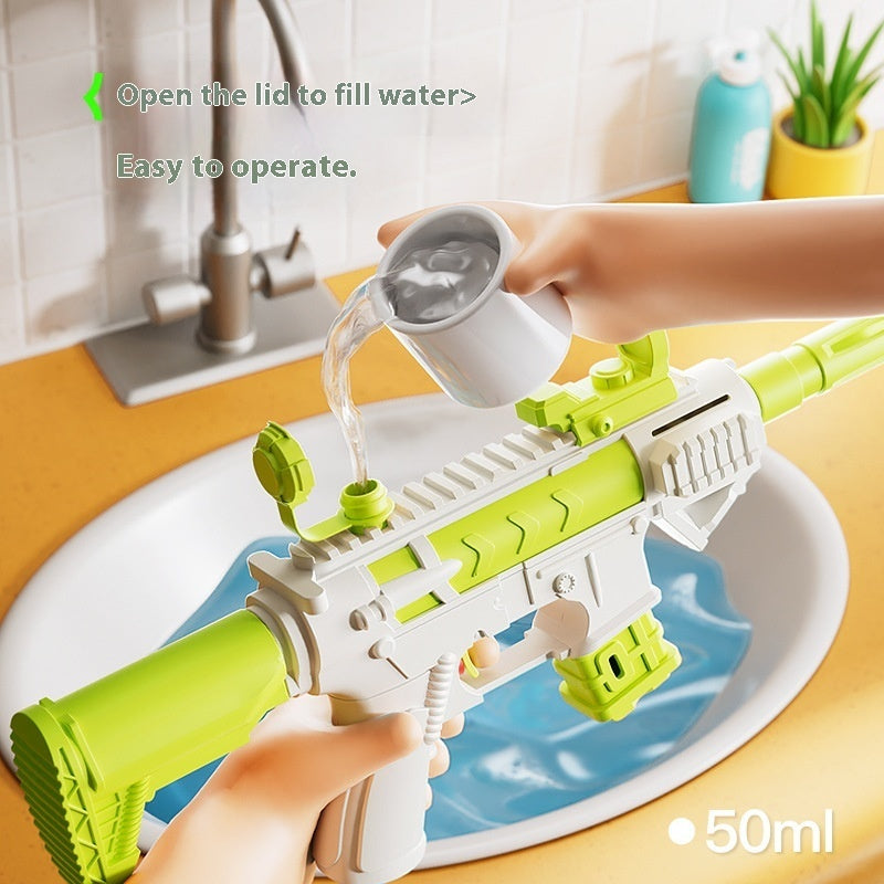 Children's Manual M416 Water Gun Continuous Hair Boy Toy - LJ Enterprise