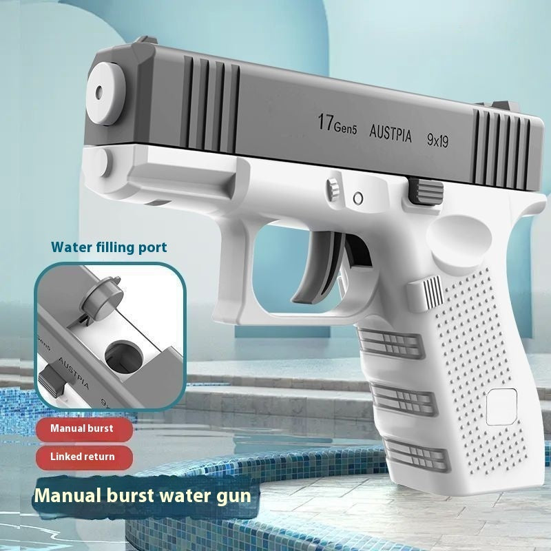 Water Gun Toy New Automatic Continuous Hair Children Automatic Water Spray - LJ Enterprise