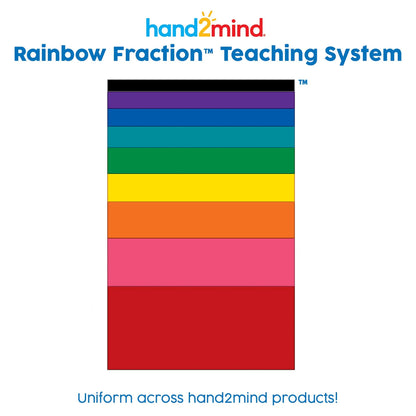 Rainbow Fraction Measuring Cups, Kids Kitchen Supplies (Set of 4), Mathematics & Counting Toys