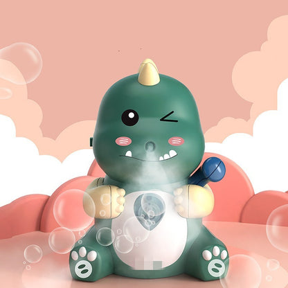 Children's Toy Dinosaur Bubble Machine