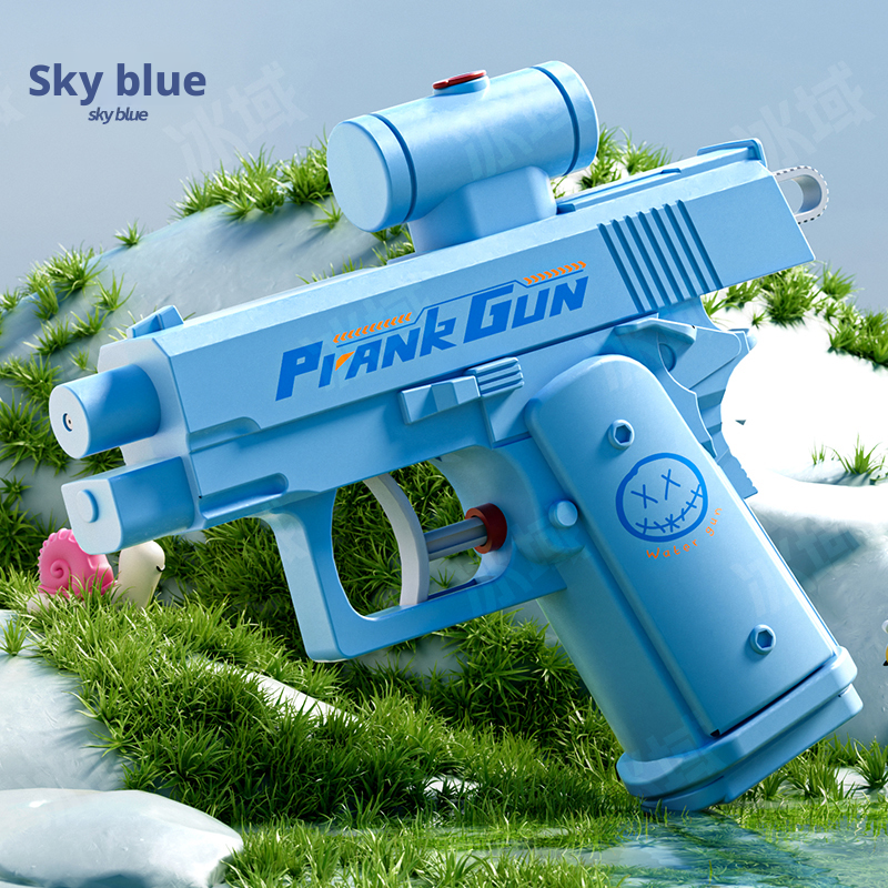 Double-sided Trick Water Gun-Cute Powder-ABS-1 - LJ Enterprise