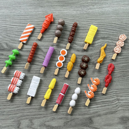 Simulation Food BBQ Grill Skewer Barbecue Set Kitchen Toys