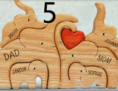 Wooden Zigsaw Puzzle Set Crafts