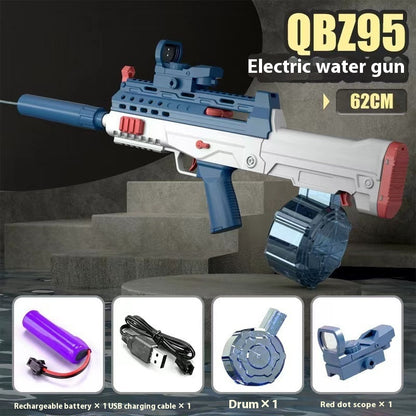 Electric Water Gun Automatic Continuous Hair Children's Outdoor Toys - LJ Enterprise