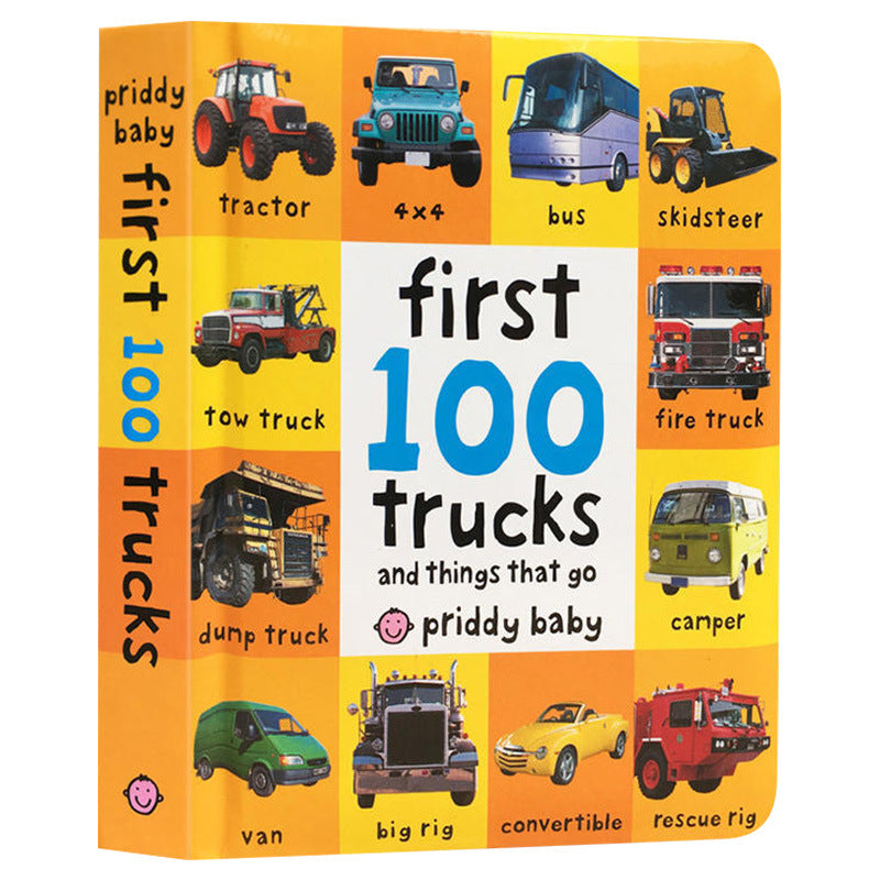English Original First Words Cardboard Book