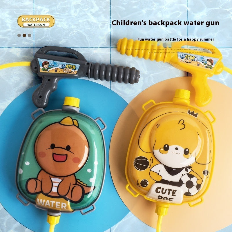 Children's Backpack Water Gun Large Capacity Beach Toys - LJ Enterprise