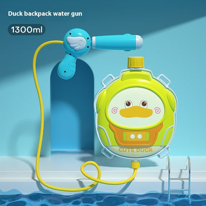 Children's Cartoon Backpack Water Gun Water Beach Toys - LJ Enterprise