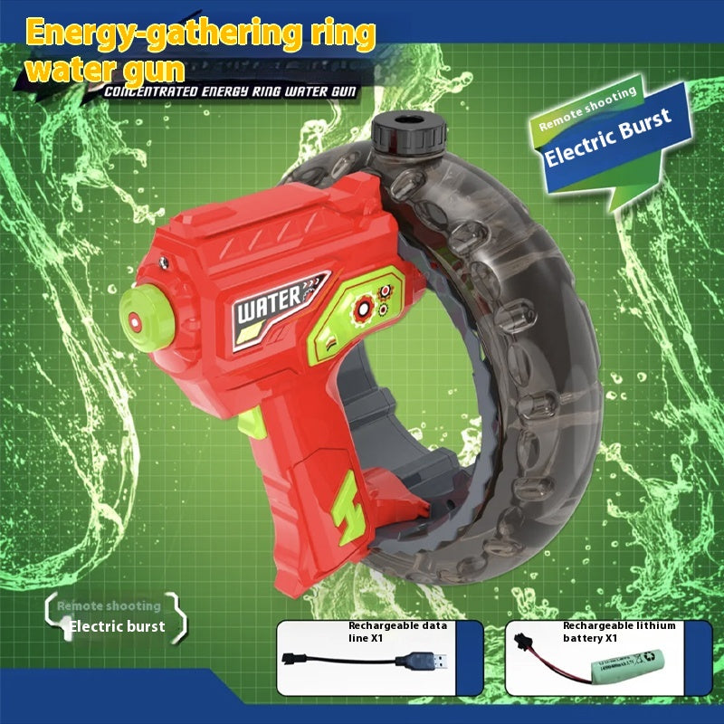 Energy-concentrating Loop Electric Water Gun Toy Summer Water Fight - LJ Enterprise