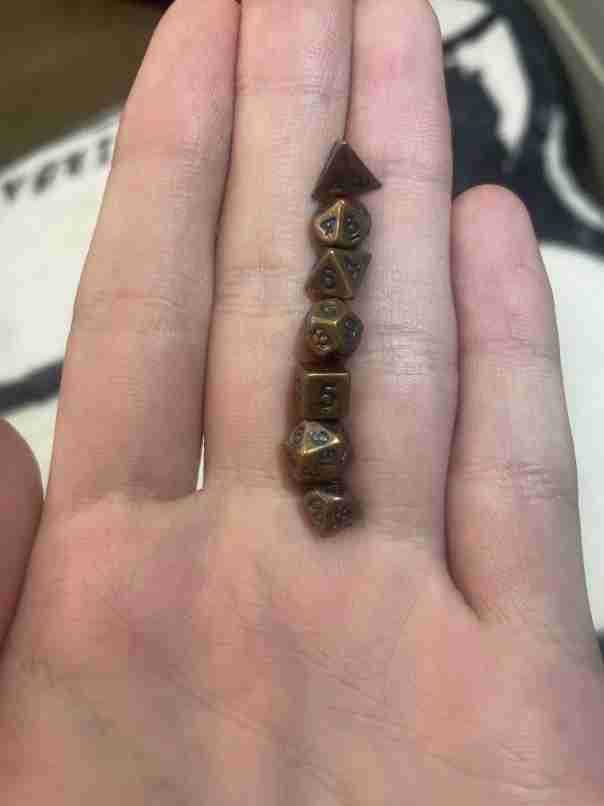 Super Mini 6mm Metal Dice Suit
