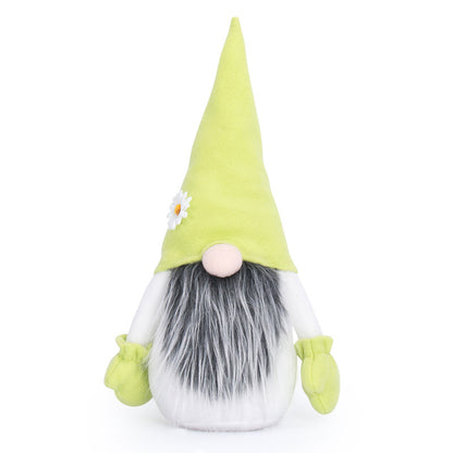 Easter Decorated Rudolph Figurine Little Without A Face
