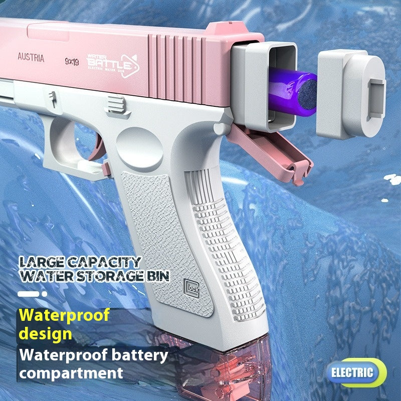 Electric Water Gun Automatic Continuous Hair Children's Outdoor Toys - LJ Enterprise