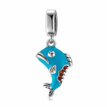 Cartoon Series Beads Pendant CharmS925 Silver Diy Bracelet Accessories Loose Beads - LJ Enterprise