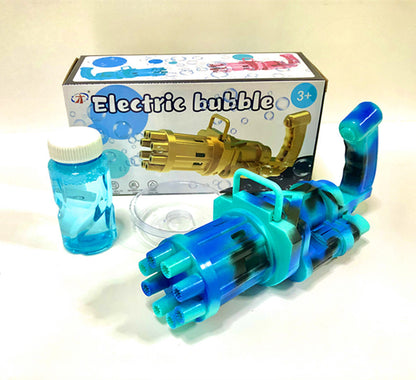 Semi-Automatic Electric Bubble Machine Toy